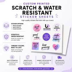 Sticker Sheet (vinyl)