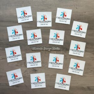 12 Water Resistant Stickers (2"-3")