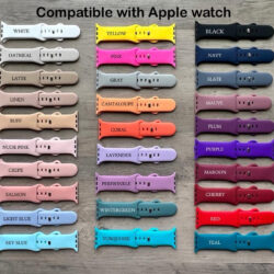 Engraved Watch Bands
