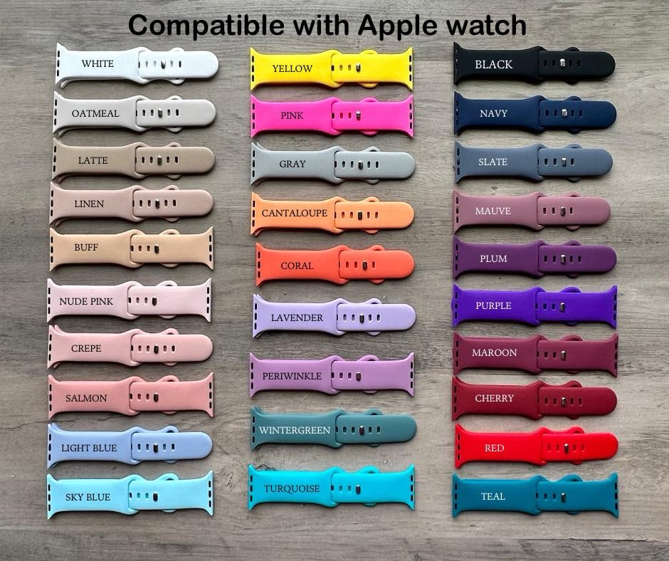 Engraved Watch Bands