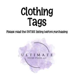 Clothing Tags