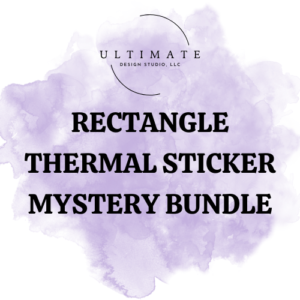 Rectangle Thermal Sticker Mystery Bundle