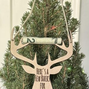 A Few Bucks for Christmas Money Holder