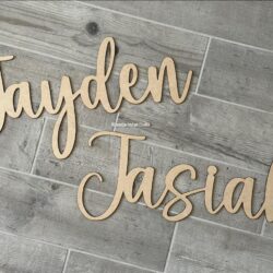 Name/Word Cutout