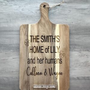 Personalized Cutting Board