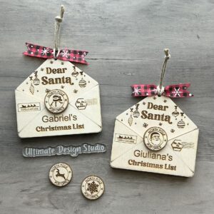 Letter to Santa Ornament