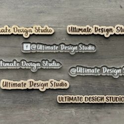 Business Name or Social Media Photo Prop