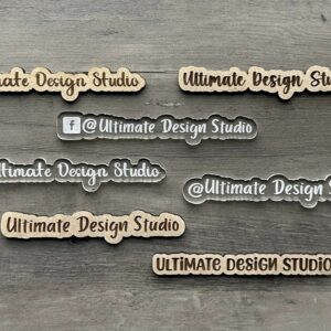 Business Name or Social Media Photo Prop