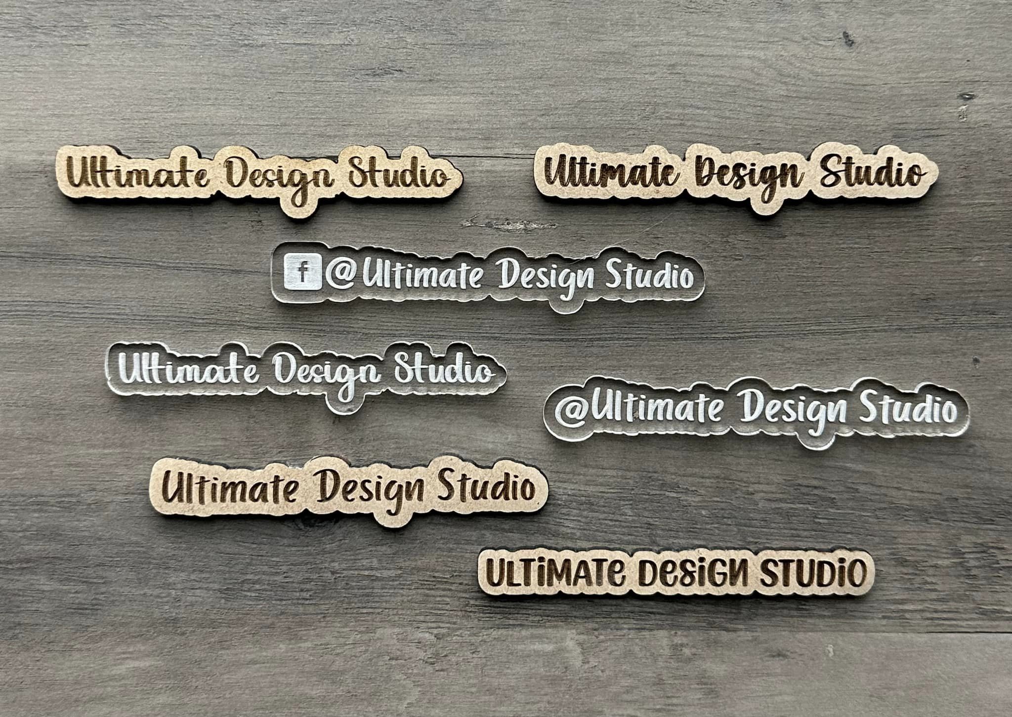 Business Name or Social Media Photo Prop