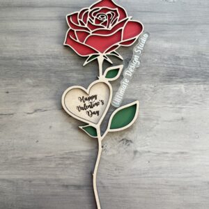 Wooden Rose