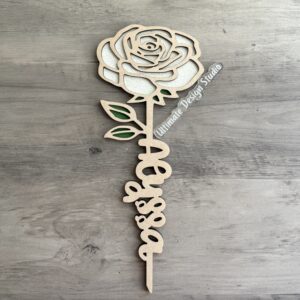 Wooden Rose