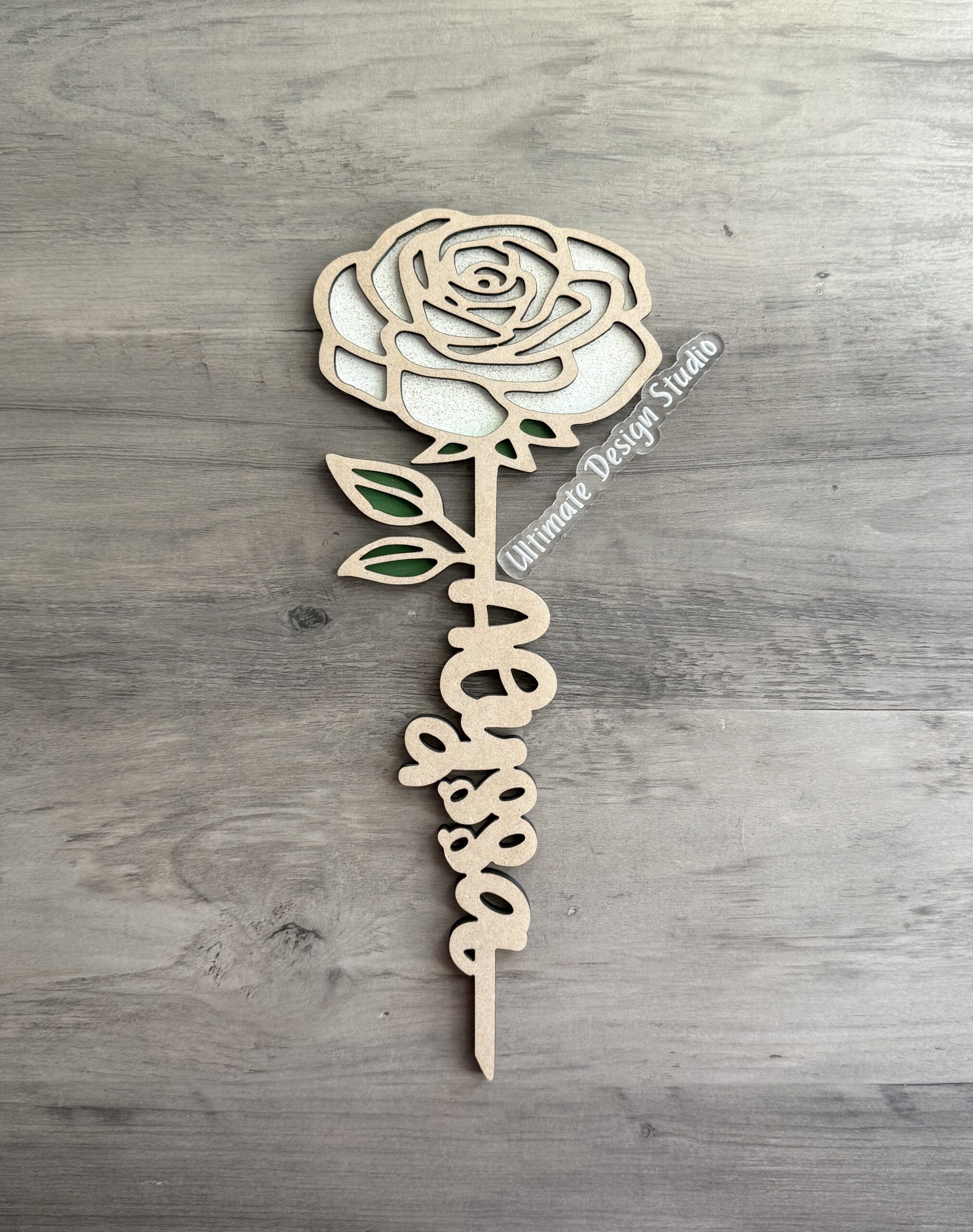 Wooden Rose