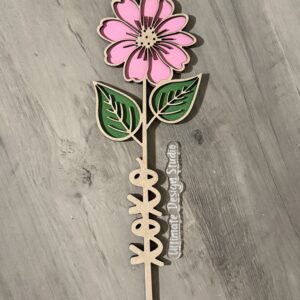 Wooden Wildflower