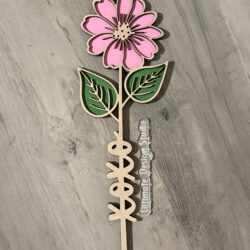 Wooden Wildflower