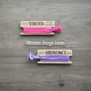 Wooden Hair Tie Holder