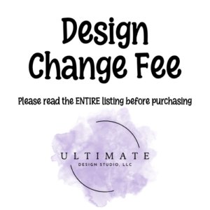 Design Change Fee