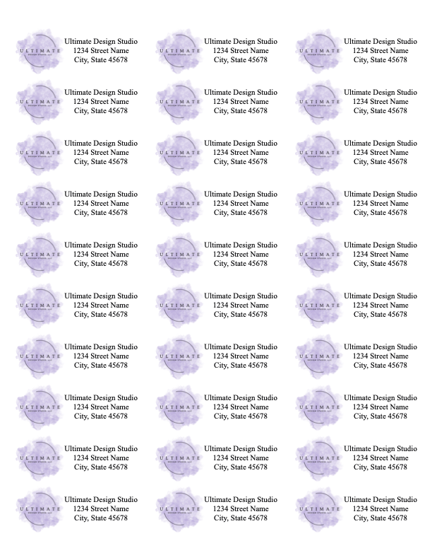 Address Labels