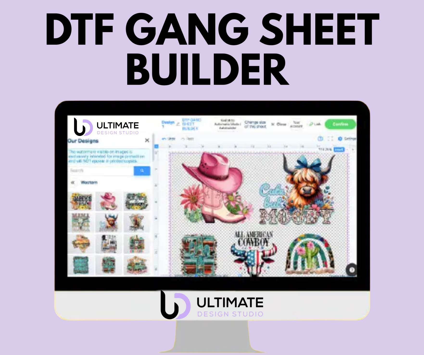 DTF Gang Sheet Builder