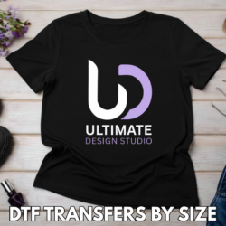 DTF Transfers by Size (Single Prints)