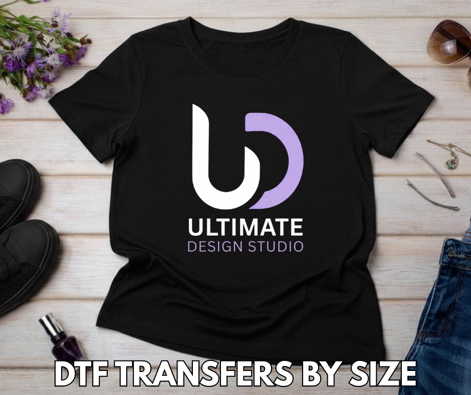DTF Transfers by Size (Single Prints)