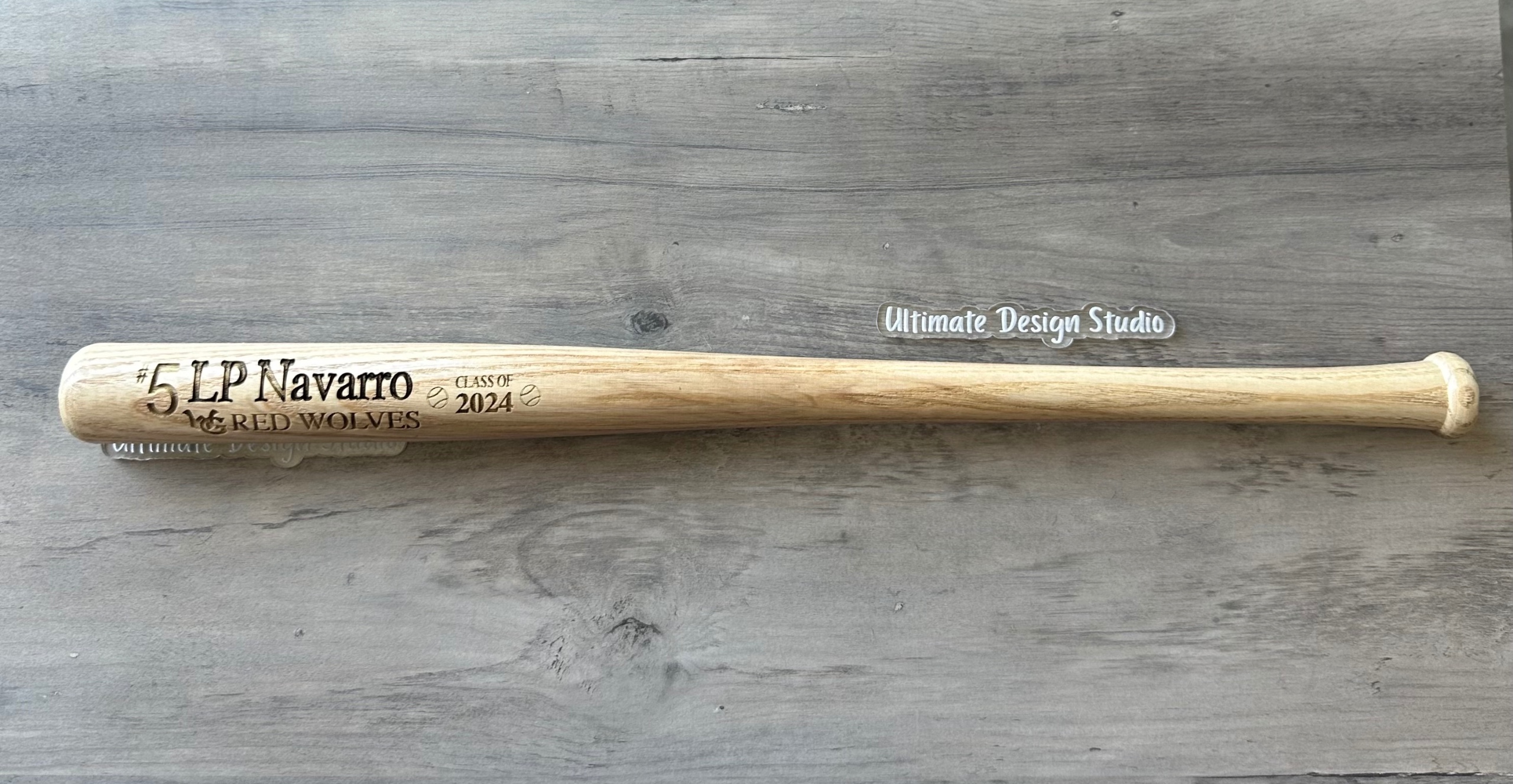 Engraved 18" Bat